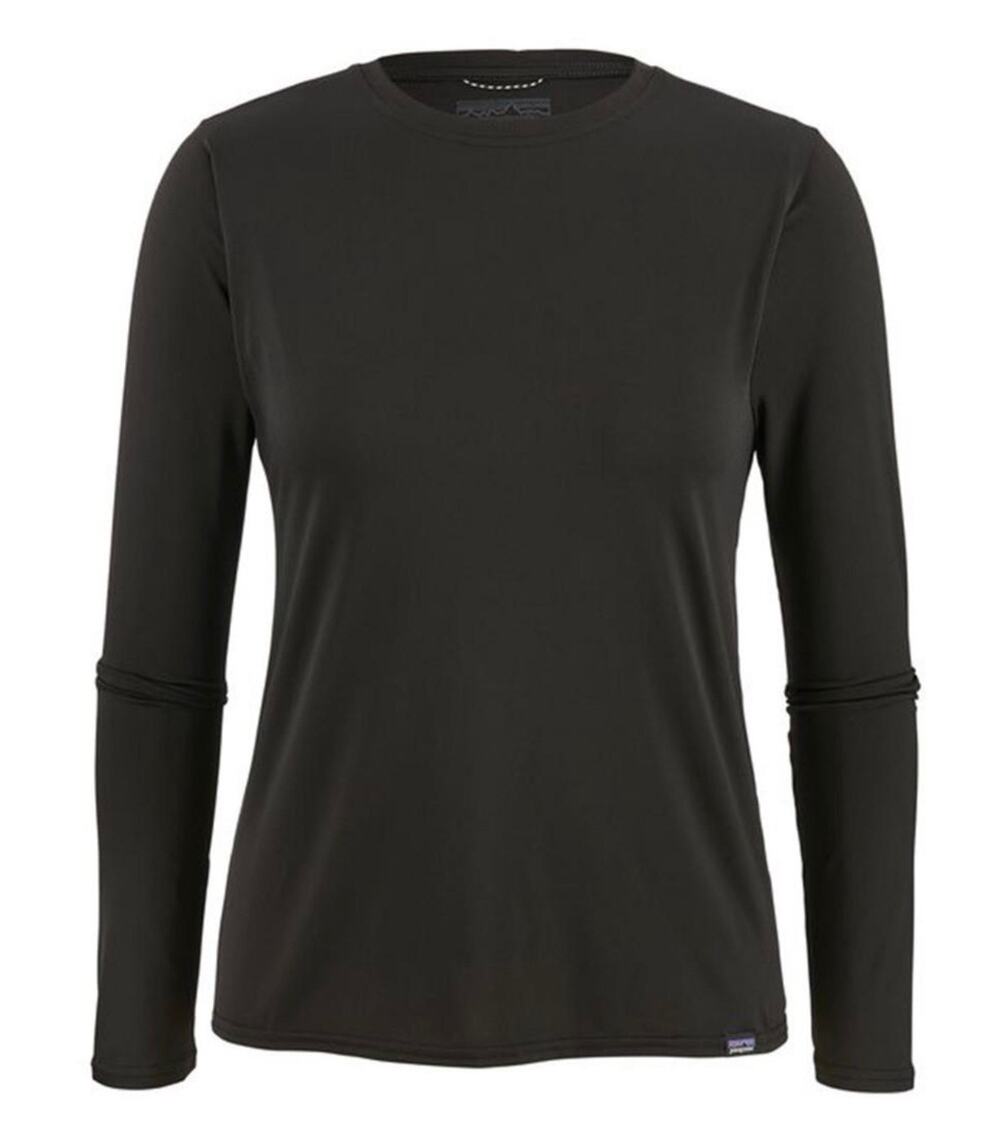 Patagonia Women’s Capilene Cool Daily Long Sleeve Shirt Black Size S 45185